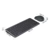Conjunto de teclado e rato multi-dispositivo preto cinzento