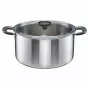 Panela de aço inoxidável de 7 L com tampa Functional Form
