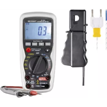 Multímetro digital Voltcraft AT-400 — aparelho de medição portátil, classe de segurança CAT IV 600 V