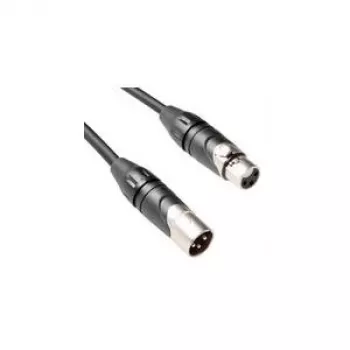 Cabo KVM Microconnect XLRMF1 preto 1 m