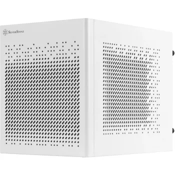 Caixa de computador Silverstone Technology SST-SG16W Mini-ITX branca