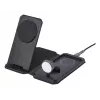 Auscultadores 3-em-1 Urban Armor Gear SRGE carregamento sem fios preto cinzento