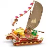 LEGO Disney 43270 A canoa de aventuras da Moana, 529 peças, 3 minifiguras, 6+