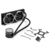 Refrigeração líquida All-in-One BitsPower Cyclops 240 – preto/prateado, radiador de 240 mm