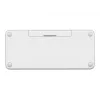 Logitech Multi-Device K380 - Teclado - Sem fios - Bluetooth 3.0 - Alemão - Branco sujo