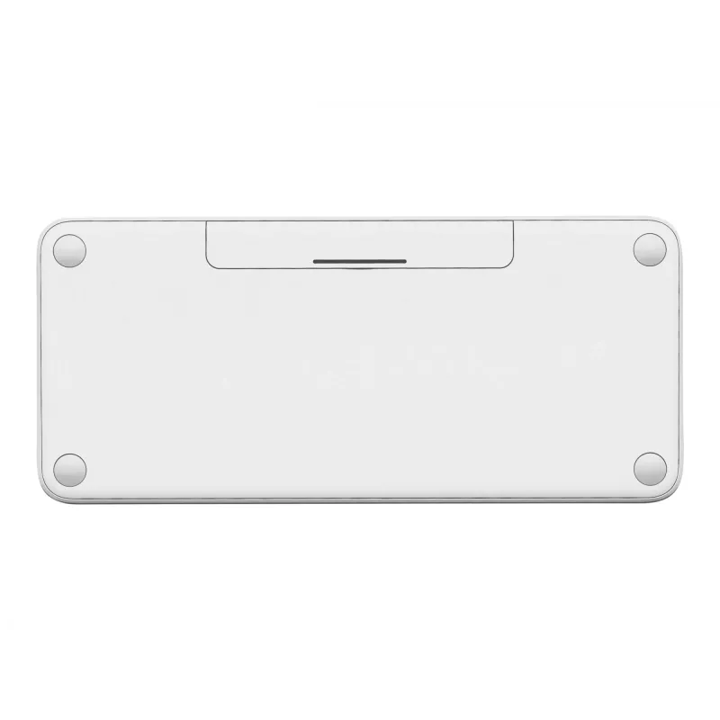 Logitech Multi-Device K380 - Teclado - Sem fios - Bluetooth 3.0 - Alemão - Branco sujo