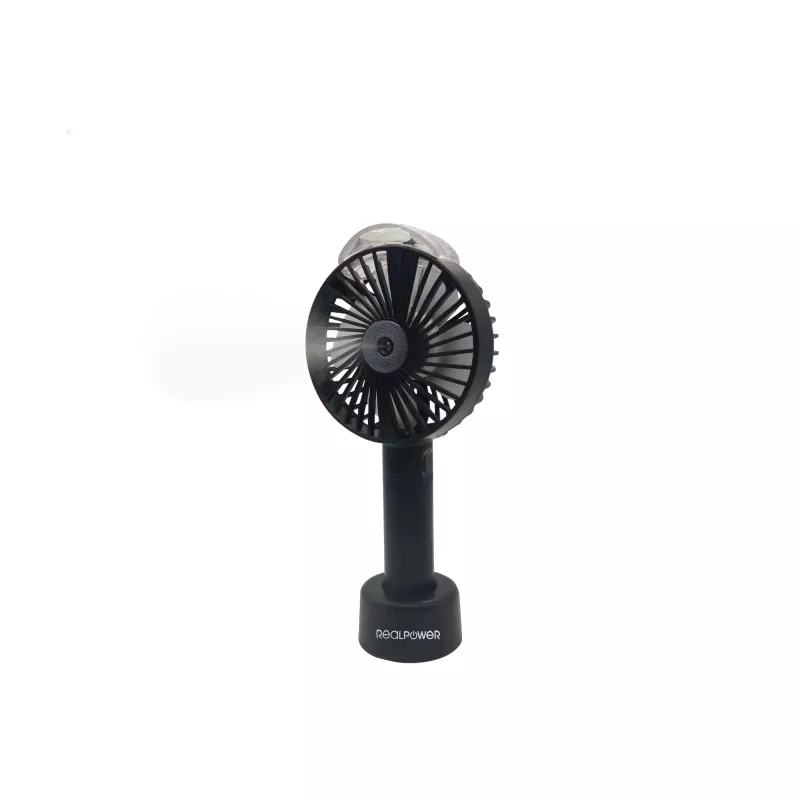 Ventilador RealPower portátil com pulverizador