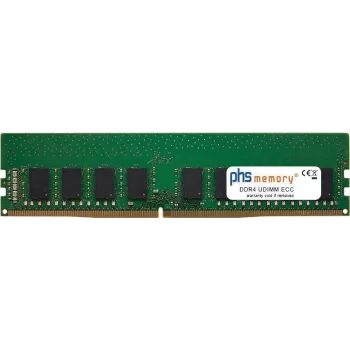 PHS-memory 16GB memória RAM para Fujitsu D3441-S2 DDR4 UDIMM ECC 2400MHz (SP250690)