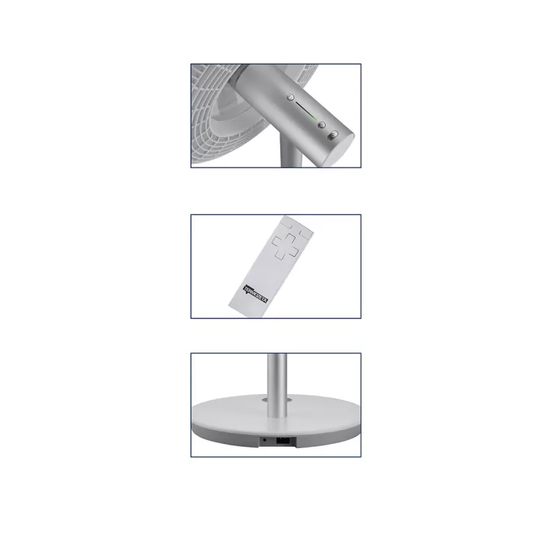 Ventilador doméstico sem pás, Termozeta, Airzeta Titanium Cordless