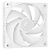 Dissipador de ar para processador DeepCool AK500 G2 WH, ventoinha de 120 mm, pressão de ar máx. 3,33 mmH2O, 117×129×159 mm, branco