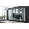 Suporte de TV Cama VIGO 140 30/140/40 branco/cinzento brilhante