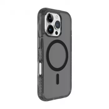 Capa LAUT CRYSTAL MATTER X iPhone 16 Pro Max transparente preto