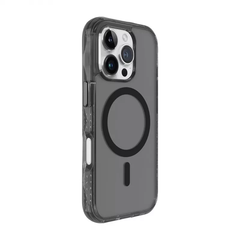 Capa LAUT CRYSTAL MATTER X iPhone 16 Pro Max transparente preto