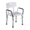 ActionMed cadeira de duche com encosto e apoios de braços