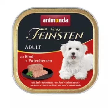 Comida húmida para cães animonda ANIMONDA Vom Feinsten Vaca Adult 150 g, sem cereais, sem açúcar, sem conservantes