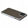 Capa macia Devia para iPhone 12 Pro Max — resistente a impactos brilhante prateado