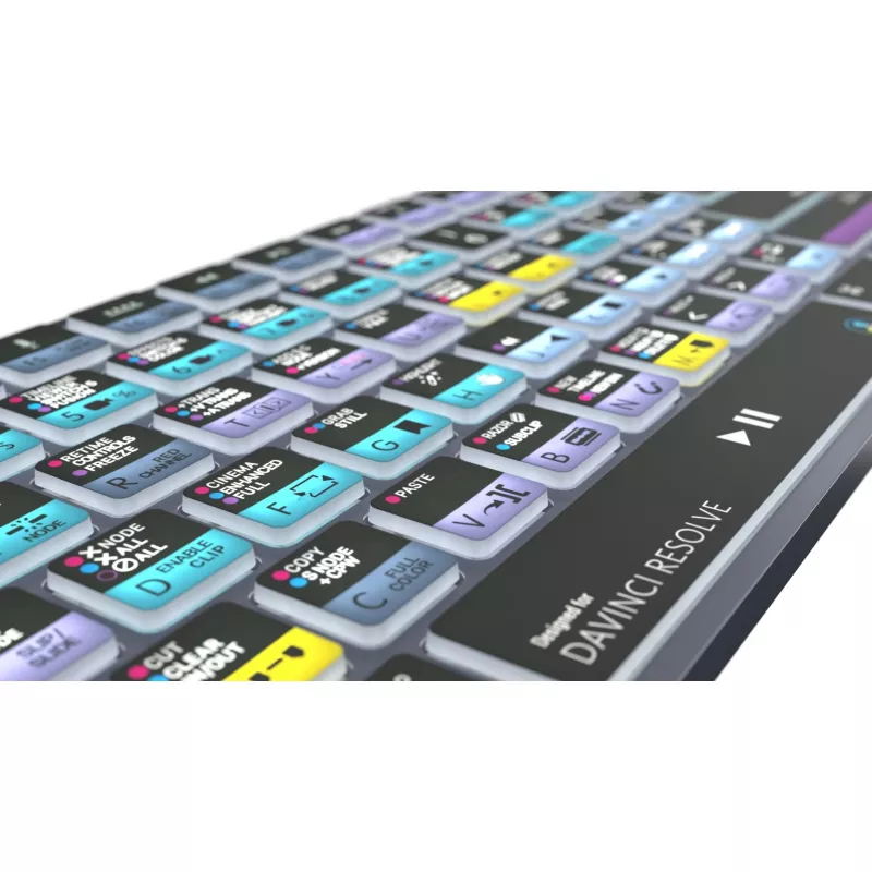 Teclado Logickeyboard LKB-RESB-TM-UK Office Bluetooth QWERTY cinzento titânio