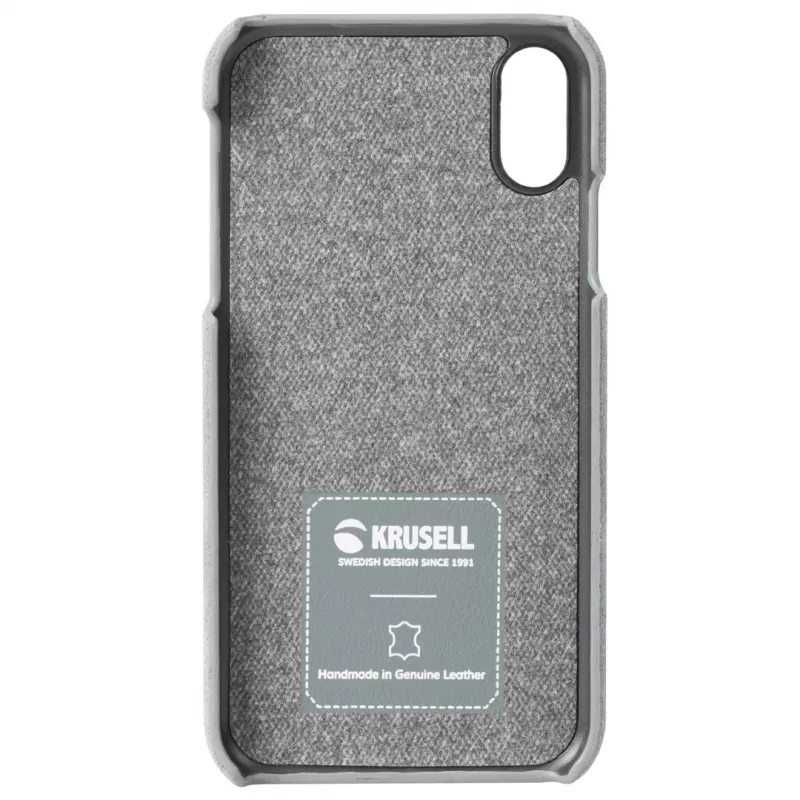 Capa Krusell Broby iPhone XS Max 16,5 cm cinzento