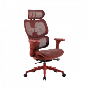 Cadeira de escritório gaming Onex | Ventra Premium malha | vermelho