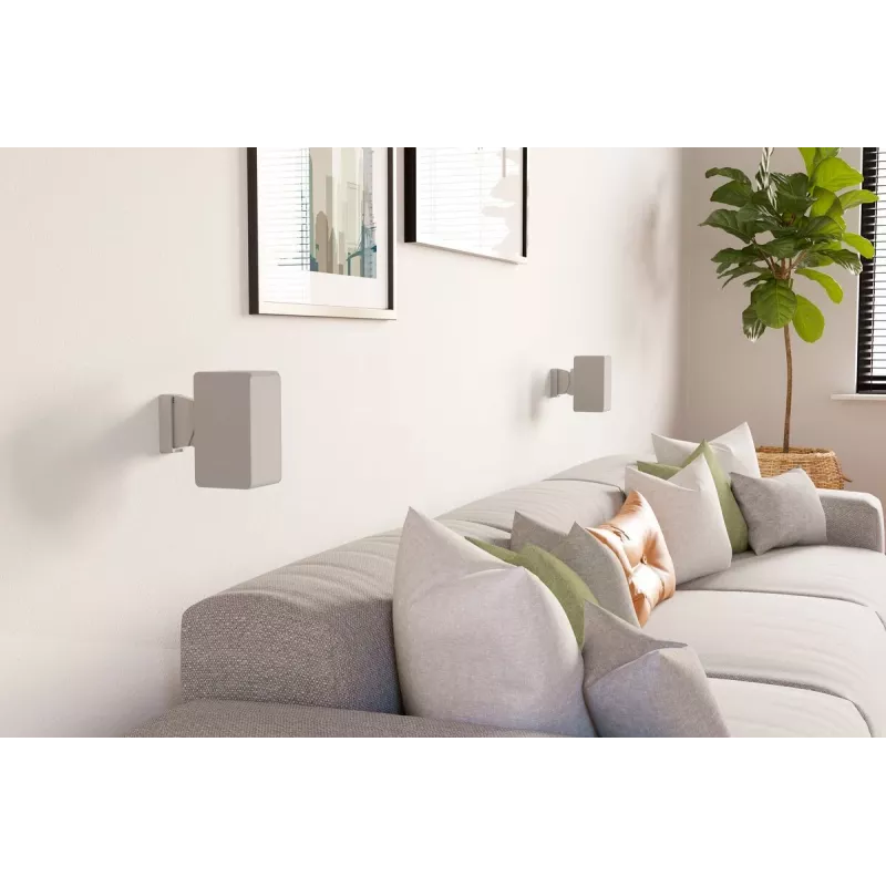 Suporte de parede Vogels | Suporte de parede universal para coluna SWM 3021 | Inclinável, orientável | Capacidade máxima 5 kg | Branco
