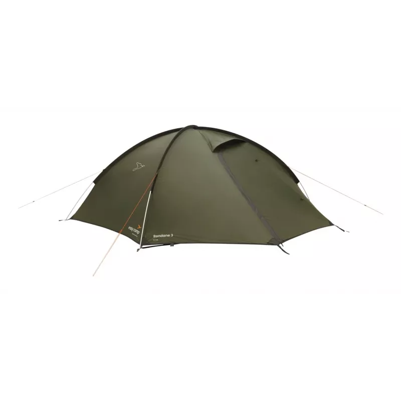 Tenda de cúpula/iglu Easy Camp Rondane 3 – 3 pessoas, sobreteto de poliéster, varas de alumínio, verde-escuro