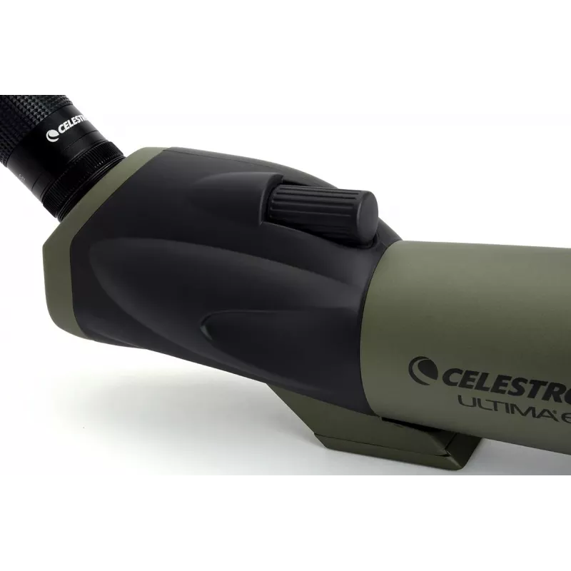 Telescópio Celestron Ultima 65 55x BaK-4 preto, cinzento