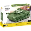 Conjunto de construção Cobi modelo IS-2, tanque da 2.ª Guerra Mundial, 130 peças, idade recomendada 6+