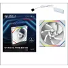 Lian Li UNI FAN SL Wireless 120 Reverse Blade G99.12RSL1W1W.00 ventoinha de caixa de 120 mm ARGB PWM, branca