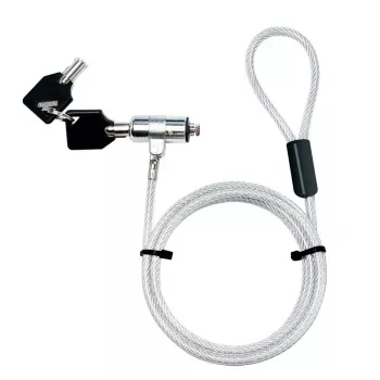 Cadeado para portátil Logilink Nbs009 com chave incluindo 2 chaves 15 mm