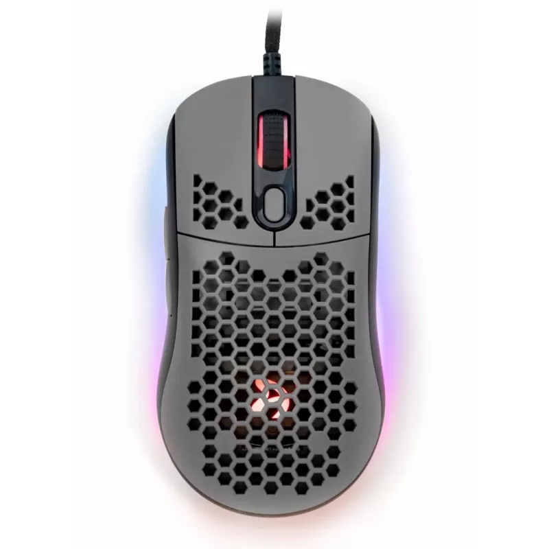 Rato Arozzi Favo Gaming para destro USB Type-A ótico 16000 DPI