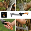 Serra manual Fiskars 1051233 serra de arco 23 cm preta, laranja, prateada