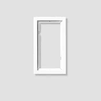 Siedle KR 611-2/1-0 SM - Moldura - Prateado - Siedle - Alumínio - Superfície - 131 mm (200016831-00)
