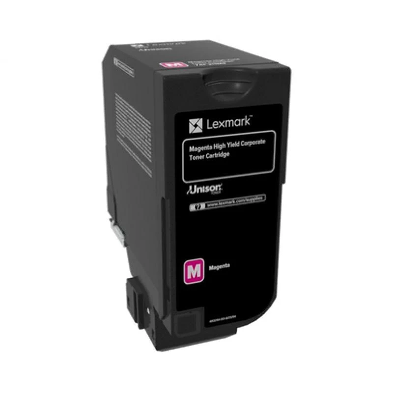 Lexmark 74C2HME Toner magenta Return Program Corporate. 12K páginas