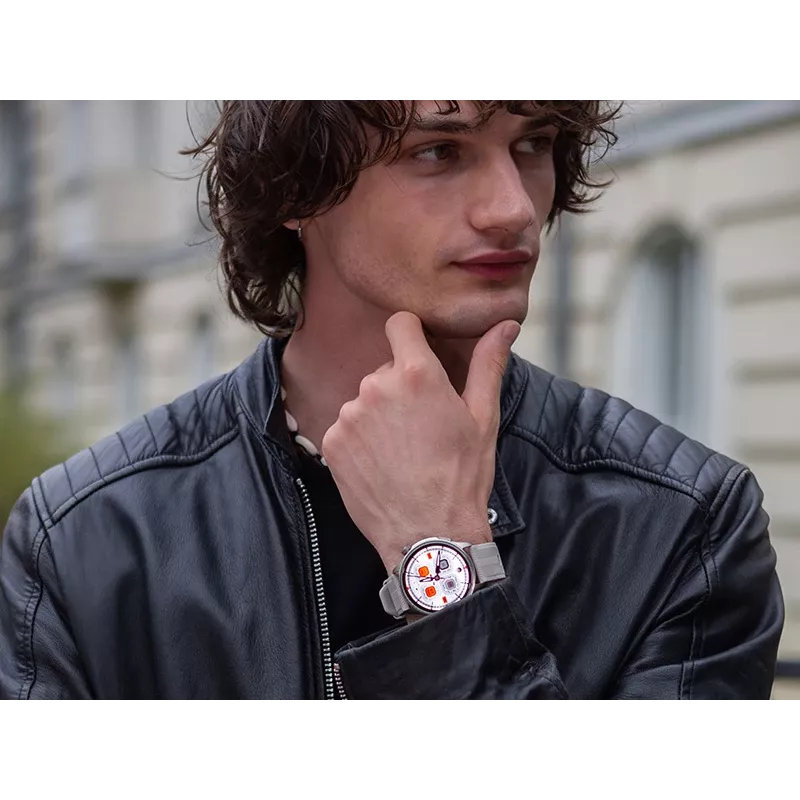 Smartwatch TRACER SM7 Astral Starlight — Bluetooth, medidor de frequência cardíaca