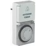 Temporizador analógico AS Schwabe 24031 — 3500 W, IP44 temporizador mecânico resistente às intempéries