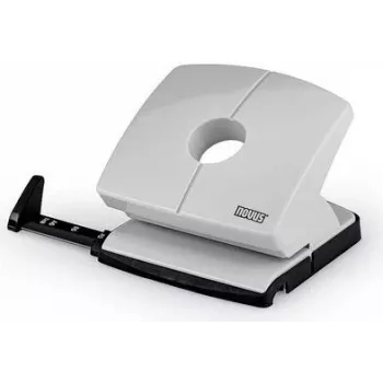 Perfurador NOVUS B220 — Capacidade 20 folhas, cinzento