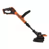Black & Decker BCST918D1-QW Roçadeira/Aparador de relva 28 cm bateria preto, laranja