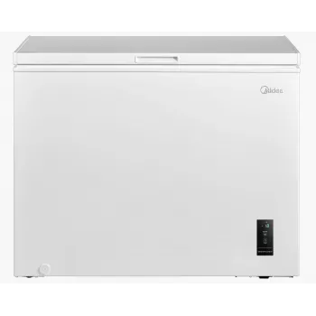 Arca congeladora Midea MDRC405FEE01, 290 L, altura 85 cm, classe energética E, independente