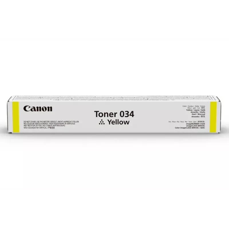 Toner Canon 034 1 unid. original amarelo