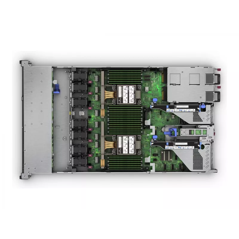 HPE ProLiant DL360 Gen11 4514Y 16c 1P 2x32GB-R 8SFF MR408i-o 2x480GB SATA SSD 2x1000W PS EU Servidor