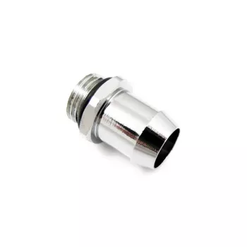 Conector XSPC reto G1/4 polegadas macho para 13 mm ID - cromado prateado
