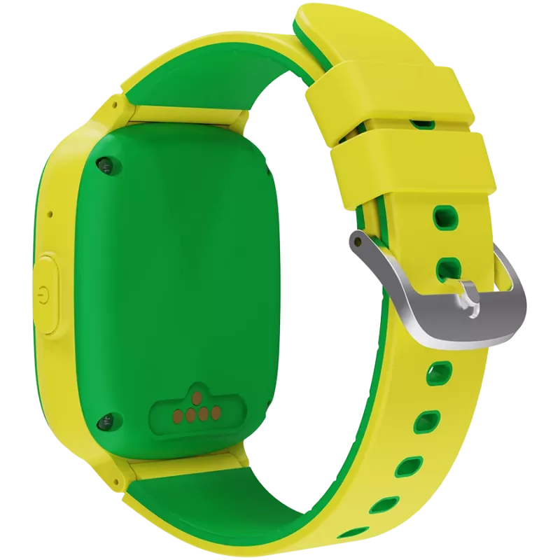 Relógio infantil CANYON Sunny KW-48 vídeo 4G GPS jogos e música Verde