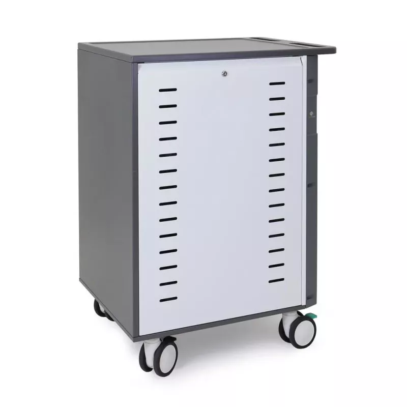 Ergotron Zip40 - Carrinho (apenas carregamento) - para 40 tablets / portáteis - tamanho do ecrã: até 39,6 cm (até 15,6 polegadas)