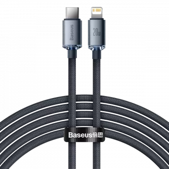 Cabo para telemóvel Baseus CAJY000301 cinzento 2 m USB-C Lightning