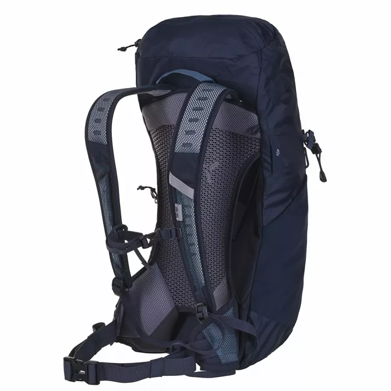 Mochila DEUTER AC Life 16 — 16L azul-marinho, estrutura interna, 560×280×190 mm, 870 g, unissexo