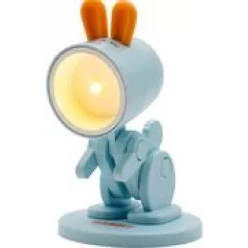 Candeeiro de mesa RealPower 486317 LED azul laranja 1 lâmpada pilha