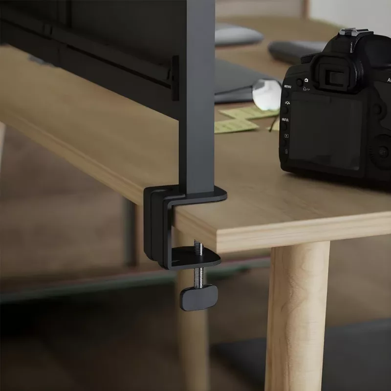 Divisória / organizador de secretária Ergo Office, carga máx. 10 kg, quadro branco, largura 1116 mm, preto, ER-301 B
