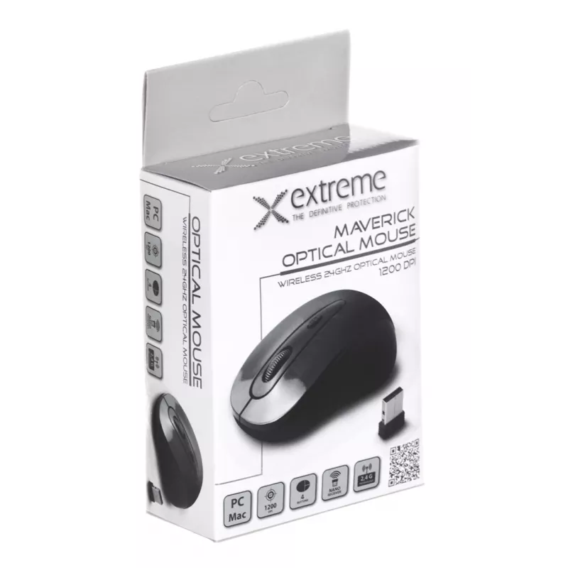 Rato Extreme XM104K USB Type-A ótico 1000 DPI para destro