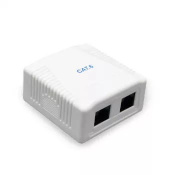 Caixa de montagem para acessórios de cabos CAT6 UTP/2P NCAC-2U6-01 Gembird