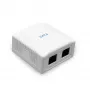 Caixa de montagem para acessórios de cabos CAT6 UTP/2P NCAC-2U6-01 Gembird